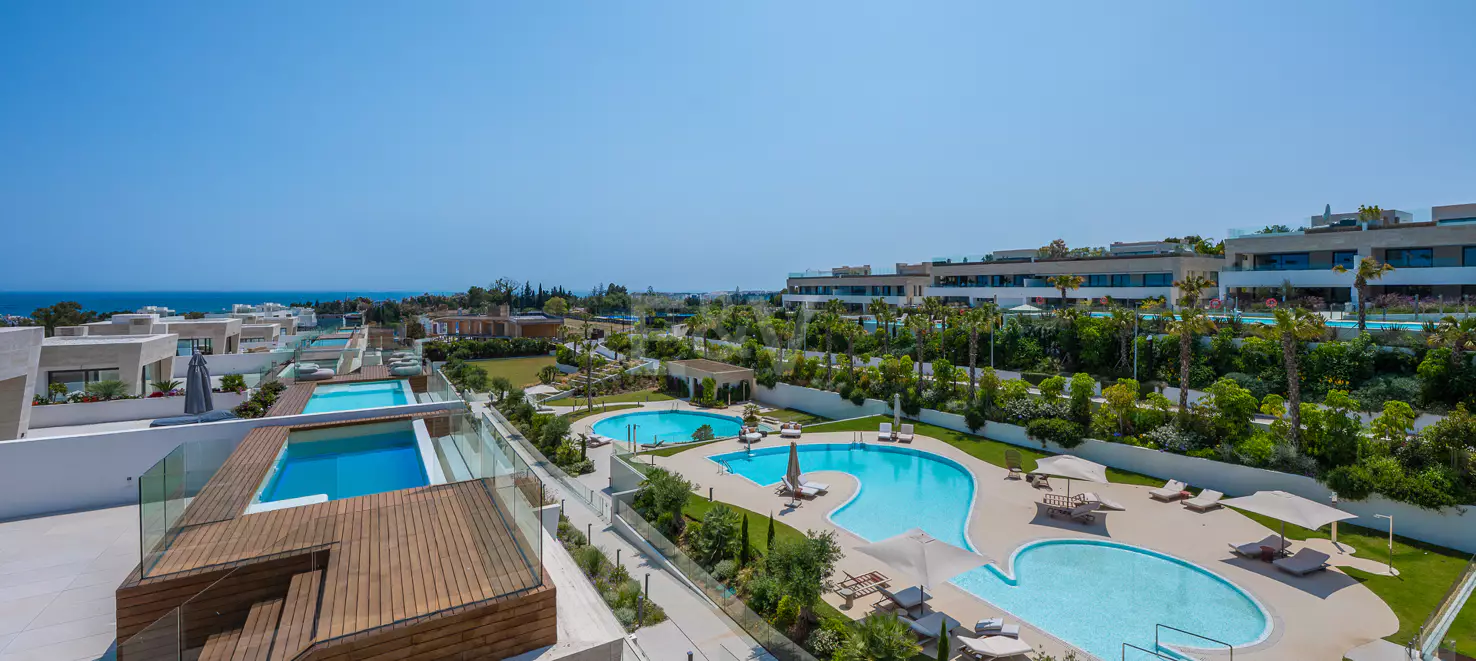 Stunning penthouse in Marbella Golden Mile, Marbella